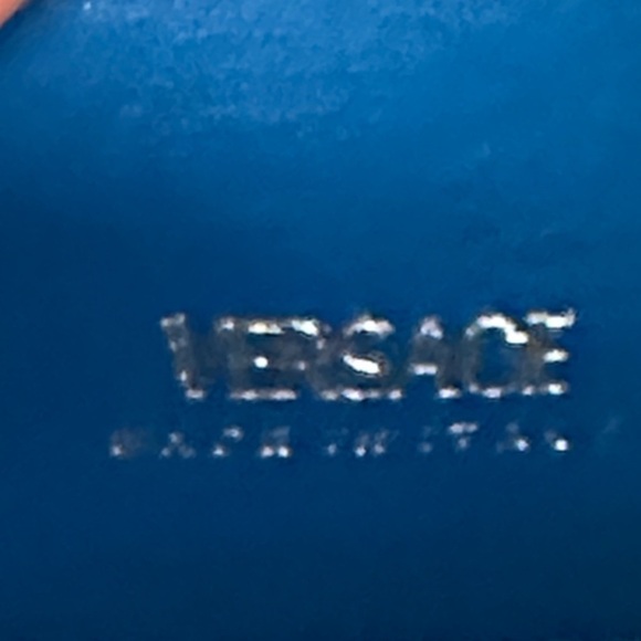 Versace Blue and Cream Mini Bag authentic 100%​​ - Picture 6 of 15